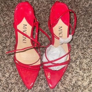 Red Patent Leather Heels